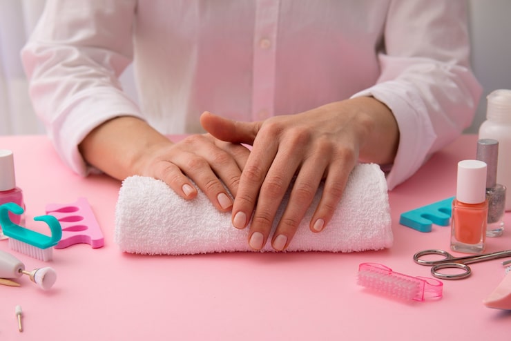 nail appointment prep