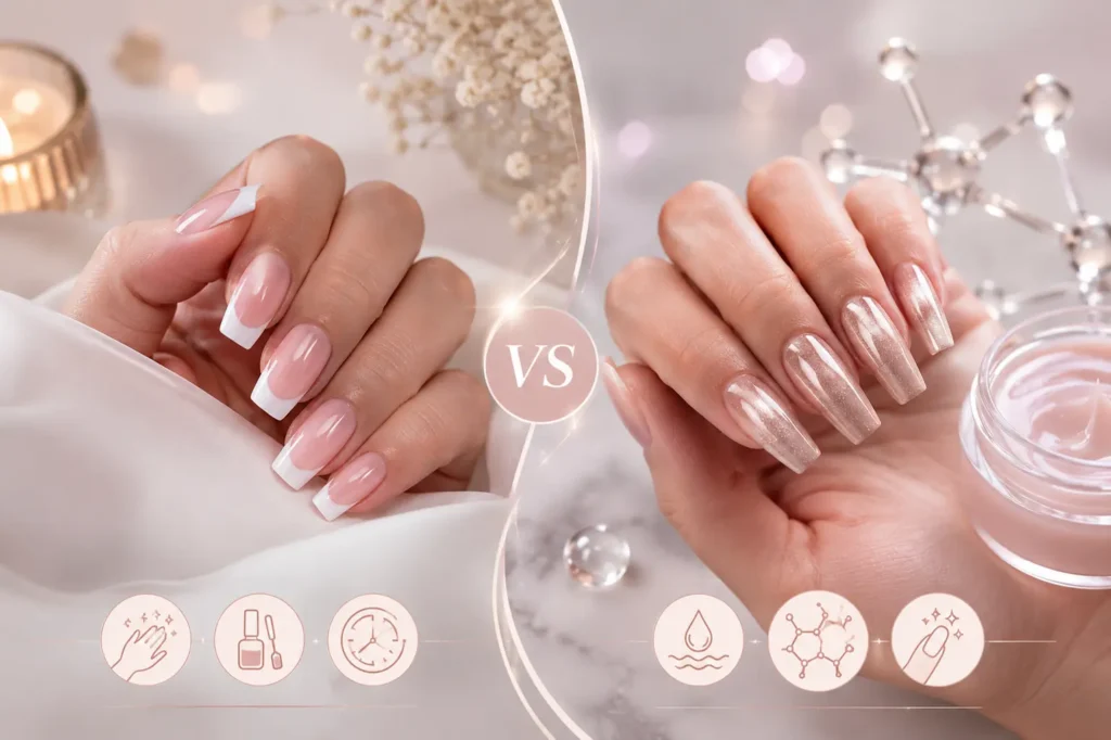 Collagen Manicure vs Regular Manicure