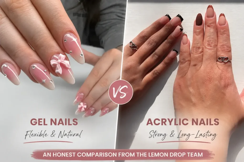 Gel Nails vs Acrylic Nails