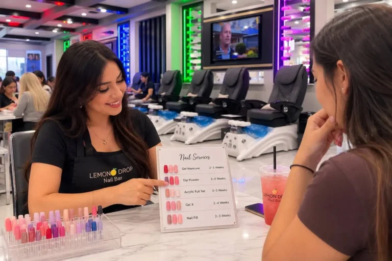 How Long Does Each Nail Service at Lemon Drop Nail Bar Actually Last