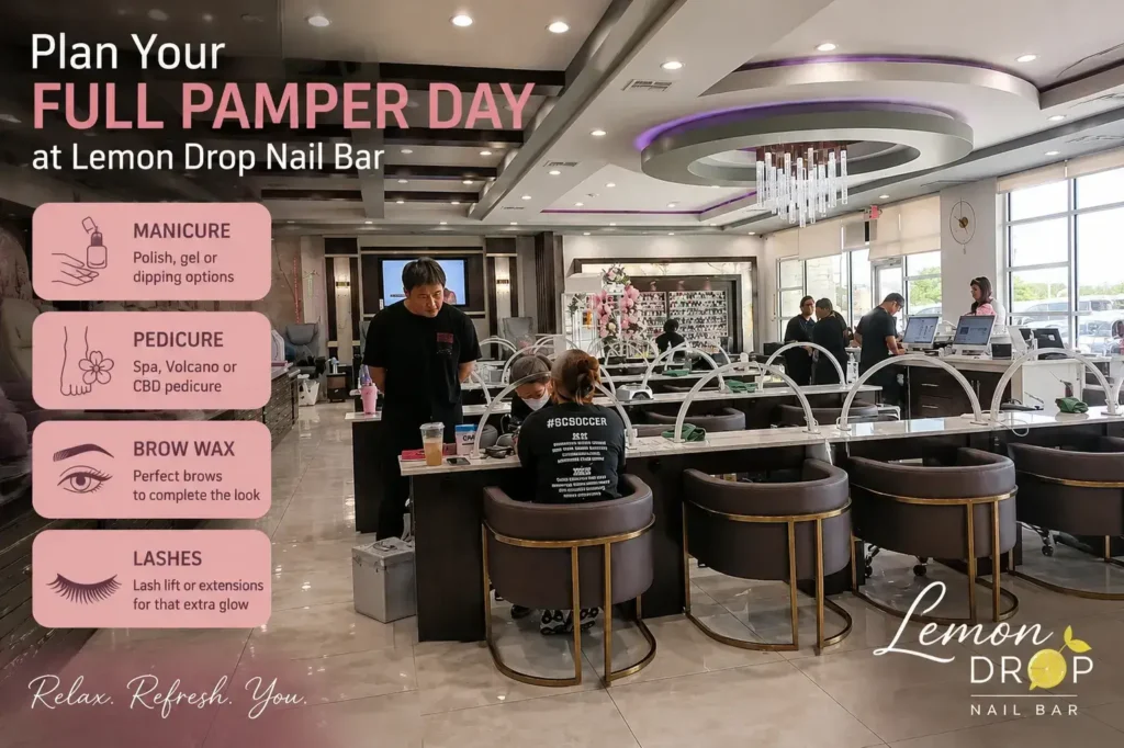 Plan a Full Pamper Day at Lemon Drop Nail Bar