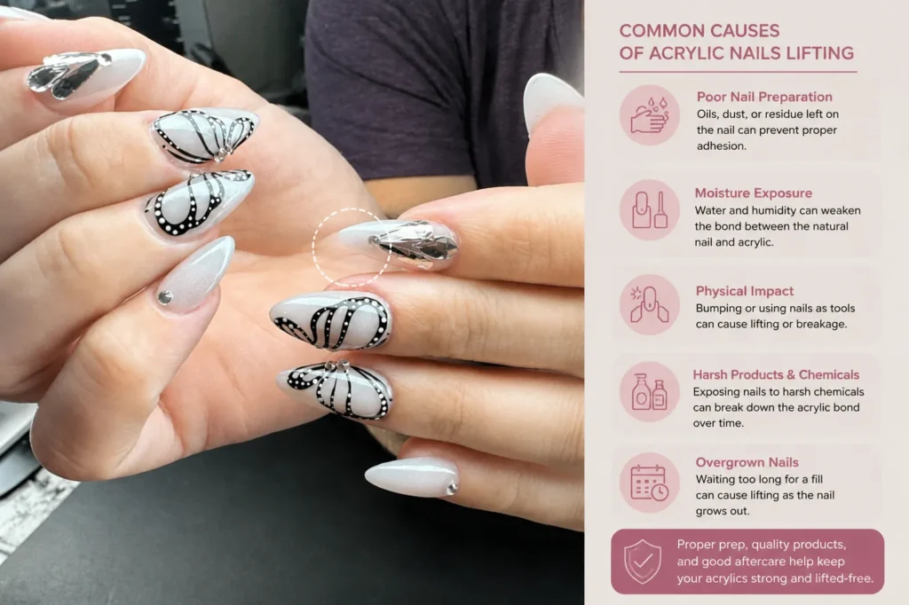 Why Do Acrylic Nails Lift