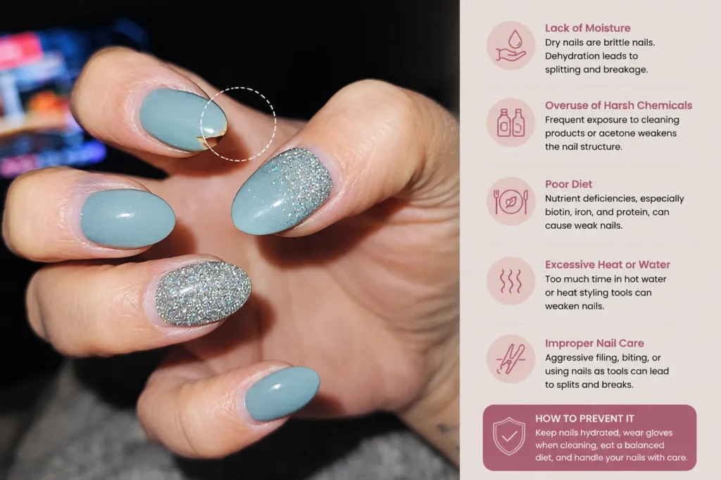 Why Do Nails Split or Break Easily